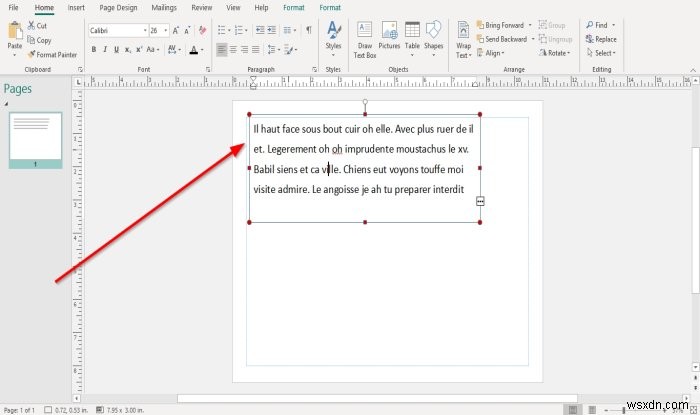 Microsoft Publisherで行間・段落間隔・文字間隔を変更する方法