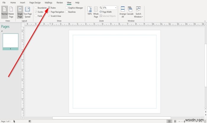 Microsoft Publisherでルーラーを表示・非表示にする方法と使い方を徹底解説