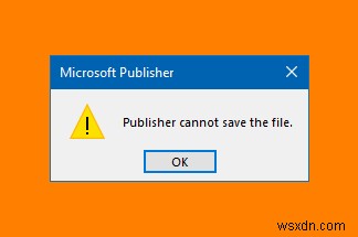 Microsoft PublisherでファイルをPDFとして保存できないときの対処法【Windows 11/10】