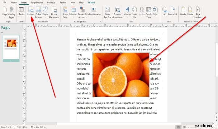 Microsoft Publisherで画像を配置する方法|インラインと抽出のオブジェクト位置設定ガイド