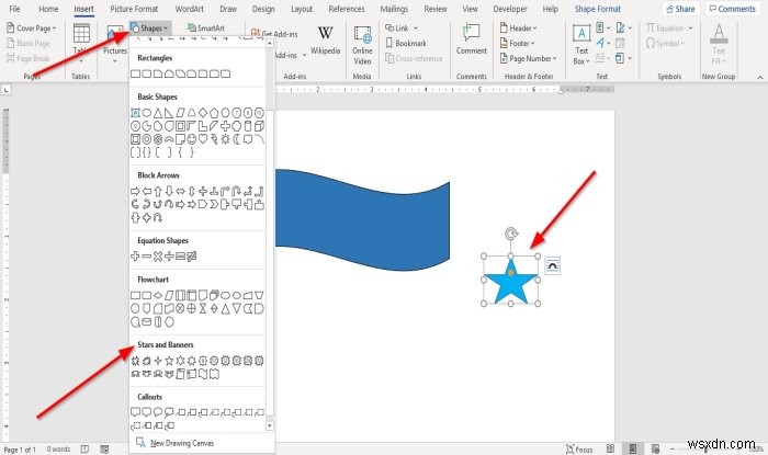 Microsoft Wordでオブジェクトをグループ化する方法【図形・画像をまとめて移動】