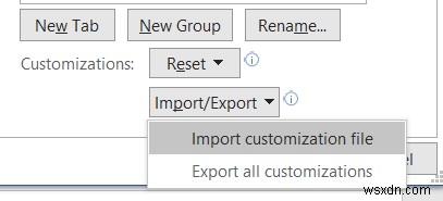 Microsoft Officeのリボン設定をデフォルト(初期状態)にリセットする方法
