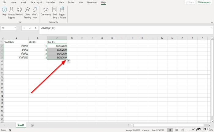 ExcelのEDATE関数とEOMONTH関数の使い方を徹底解説