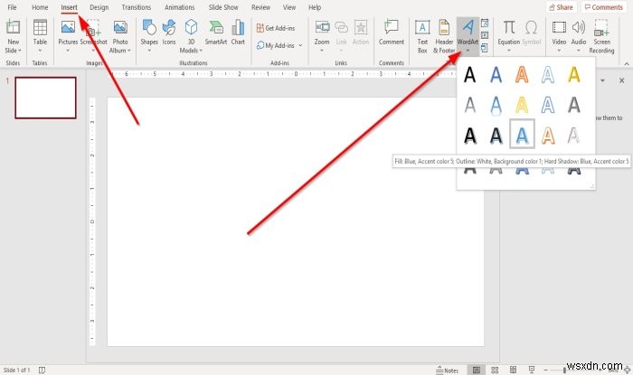 PowerPointでテキスト内に画像を挿入する方法|WordArt活用テクニック