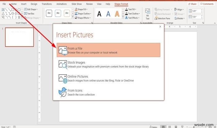 PowerPointでテキスト内に画像を挿入する方法|WordArt活用テクニック