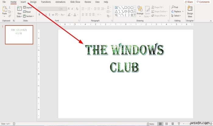 PowerPointでテキスト内に画像を挿入する方法|WordArt活用テクニック