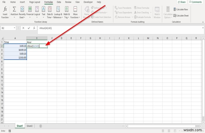 Microsoft ExcelのHOUR・MINUTE・SECOND関数の使い方を徹底解説