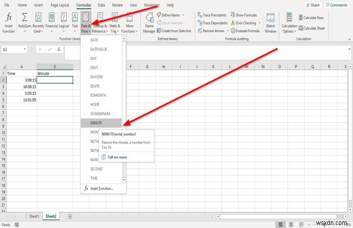 Microsoft ExcelのHOUR・MINUTE・SECOND関数の使い方を徹底解説