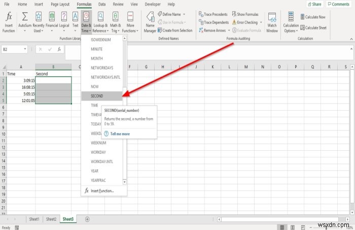 Microsoft ExcelのHOUR・MINUTE・SECOND関数の使い方を徹底解説
