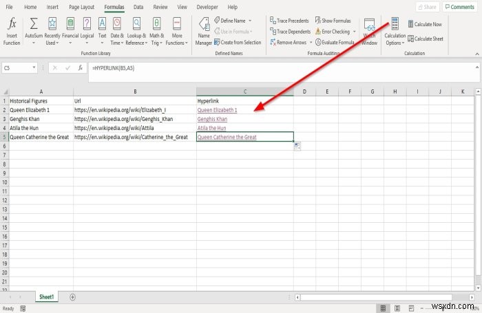 Microsoft ExcelのHYPERLINK関数の使い方｜ハイパーリンクを作成する方法