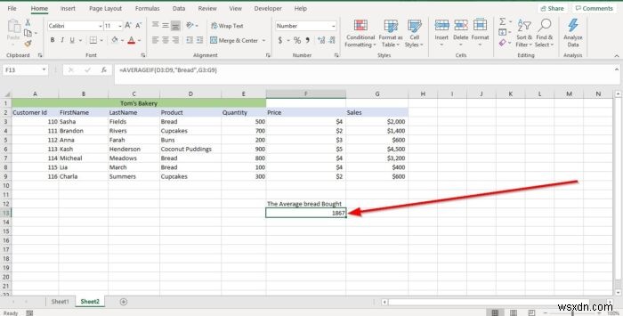 Microsoft ExcelでAVERAGEIF関数とAVERAGEIFS関数を使う方法
