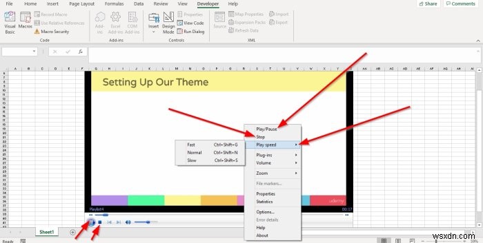 Microsoft Excelで動画や音声を再生する方法|開発タブとWindows Media Playerの活用術