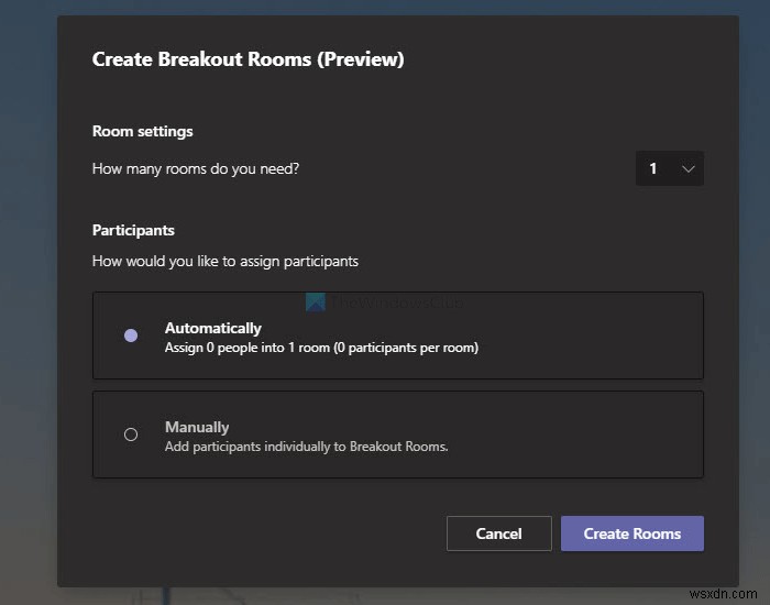 Microsoft Teamsでブレイクアウト ルームを作成・活用する方法