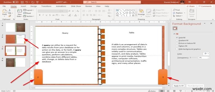 PowerPointで本のようなスライド資料を作る方法【ページめくり演出付き】