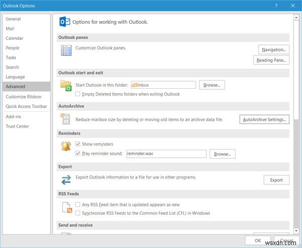 Windows 11/10のMicrosoft Outlookで古いアイテムを自動アーカイブする方法