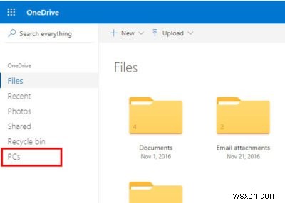 OneDriveでWindows 11/10 PCのファイルにリモートアクセスする方法