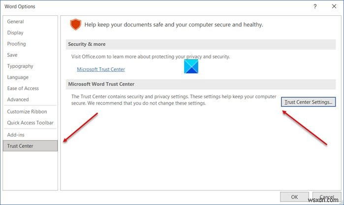 Microsoft Officeでアカウントのプライバシー設定を変更する方法
