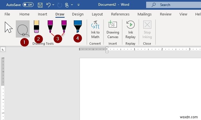 Microsoft Wordの「描画」タブを使いこなす方法|ペン・蛍光ペン・インクから数式など全ツール解説