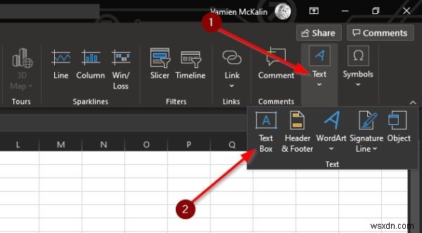 Microsoft Excelでテキストに箇条書き(ビュレット)を追加する2つの方法