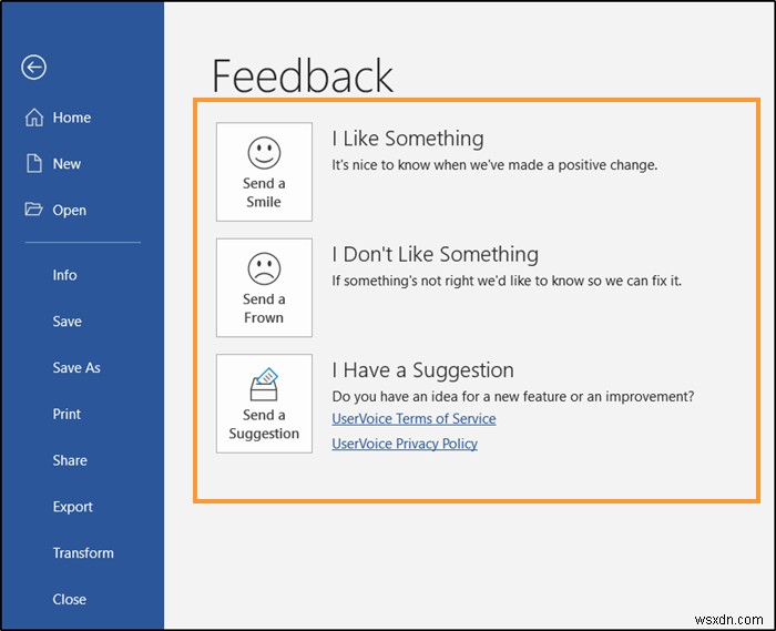 Microsoft Officeへのフィードバックの送り方|アプリから直接意見を伝える手順