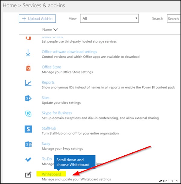 Office 365でMicrosoft Whiteboardを有効にする方法【管理センター設定ガイド】