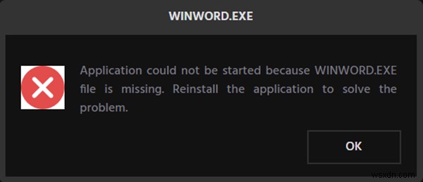Windows 11/10でOffice Wordの「WINWORD.EXE」エラーを修正する9つの方法