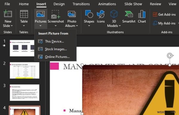 PowerPointスライドショーのすべての画像を圧縮する方法