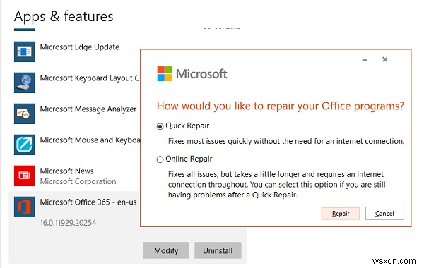 Windows 11/10でOutlookメールのハイパーリンクが開けないときの対処法