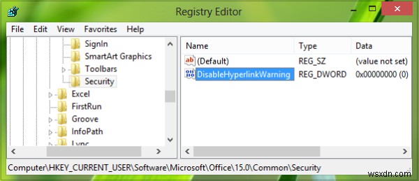 【保存版】Officeプログラムのハイパーリンク警告を有効・無効に切り替える2つの方法