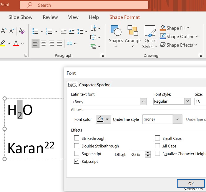 Word・Excel・PowerPointで上付き文字・下付き文字を設定する方法【ショートカット解説】