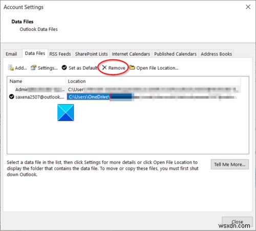 OneDriveからOutlookの.pstデータファイルを削除して同期トラブルを解決する方法