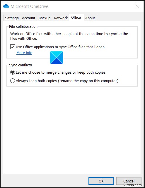 【OneDrive】ユーザーがOfficeファイルの同期競合を処理する方法を選択できるようにする設定