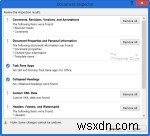 メタデータクリーナー：Officeドキュメントのメタデータを簡単に確認・削除できる無料ツール