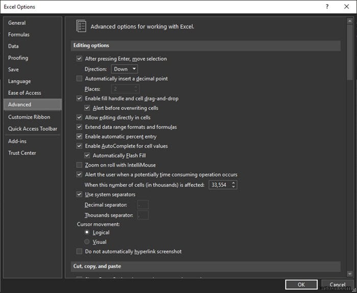 Microsoft Excelでファイルを開くと空白画面が表示される原因と対処法