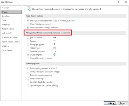 Microsoft Wordで段落マーク（¶記号）を非表示にする方法