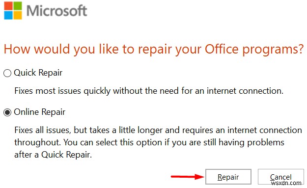 Windows 11/10でOfficeアプリ更新時にエラーコード30088-26が出たときの対処法