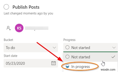 Microsoft Plannerでタスクの進行状況を設定・更新する方法