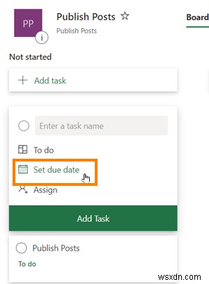 Microsoft Plannerでタスクの進行状況を設定・更新する方法