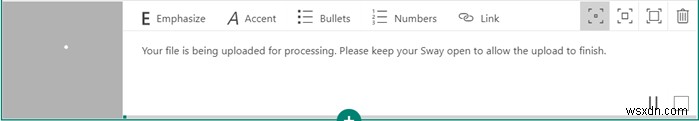 Microsoft Swayにビデオやオーディオファイルを追加する方法