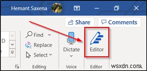 Microsoft Editorの使い方|文法チェックと文書の誤りを簡単に修正する方法