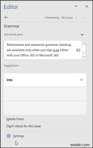 Microsoft Editorの使い方|文法チェックと文書の誤りを簡単に修正する方法