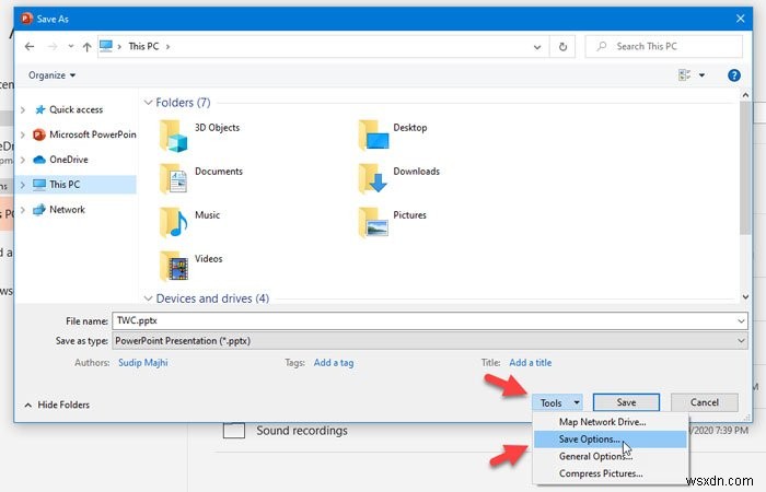 PowerPointでフォントを埋め込む方法|別のPCでもフォントを維持する設定