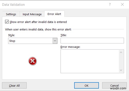 Microsoft Excelでセルに「データの入力規則」を適用する方法