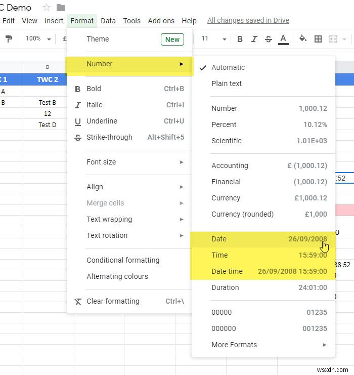 ExcelとGoogleスプレッドシートで現在の日付・時刻を表示する方法