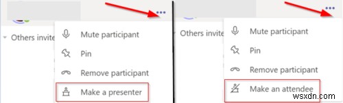 Microsoft Teams会議で参加者の役割を変更する方法【会議前・会議中】