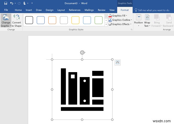 Microsoft WordでSVGアイコンを図形に変換して編集する方法