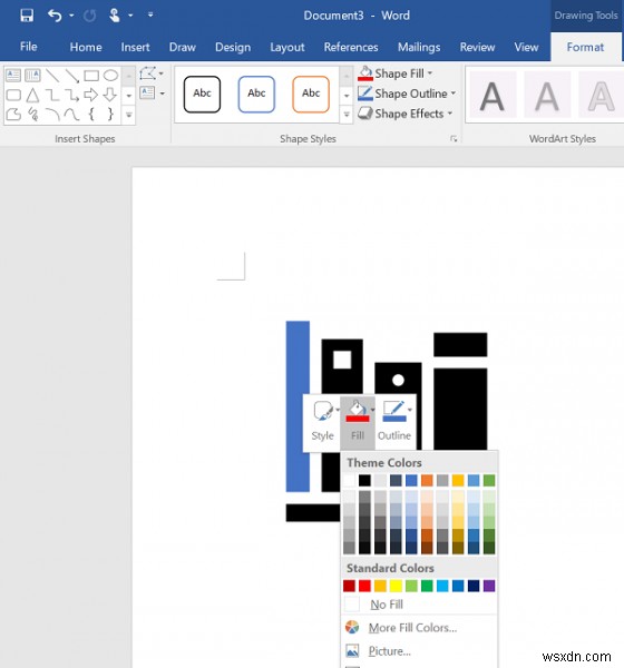 Microsoft WordでSVGアイコンを図形に変換して編集する方法