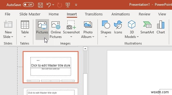 PowerPointスライドにテキストや画像の透かし(ウォーターマーク)を挿入する方法