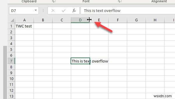 Excelで文字あふれ(テキストのオーバーフロー)を防ぐ方法【3つの対処法】