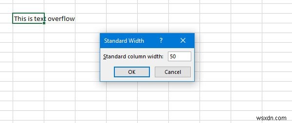 Excelで文字あふれ(テキストのオーバーフロー)を防ぐ方法【3つの対処法】